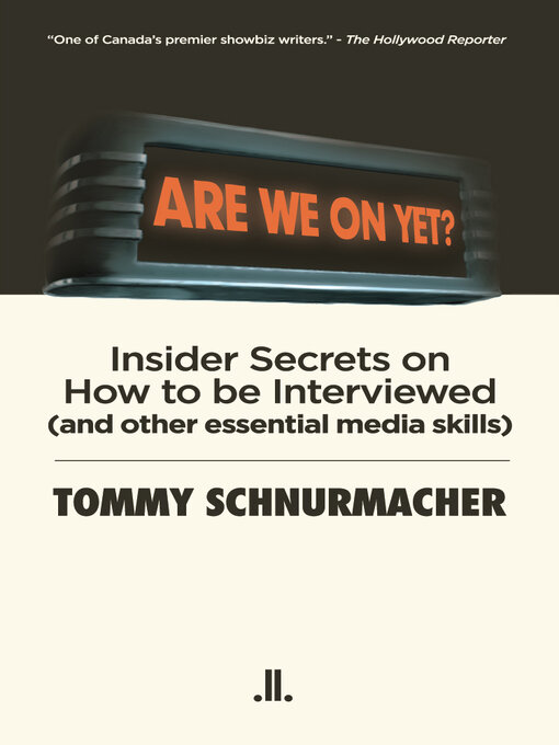 Title details for Are We On Yet? by Tommy Schnurmacher - Available